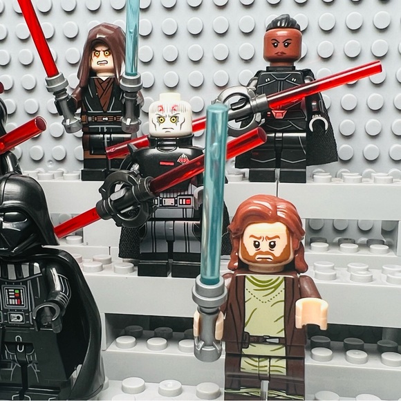 Star Wars Jedi Knight Custom Minifigures Lot of 8 - Picture 2 of 6